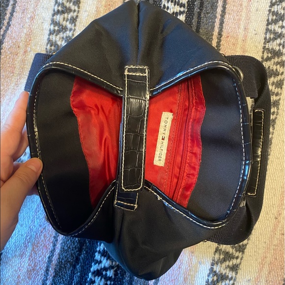 Vintage Tommy Hilfiger bucket bag purse VTG - Picture 4 of 9